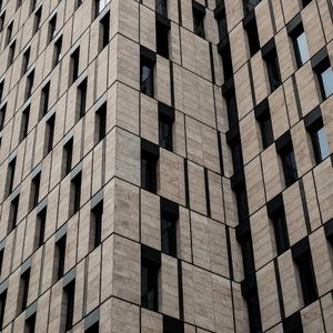 Abstract geometric pattern of lines and dots